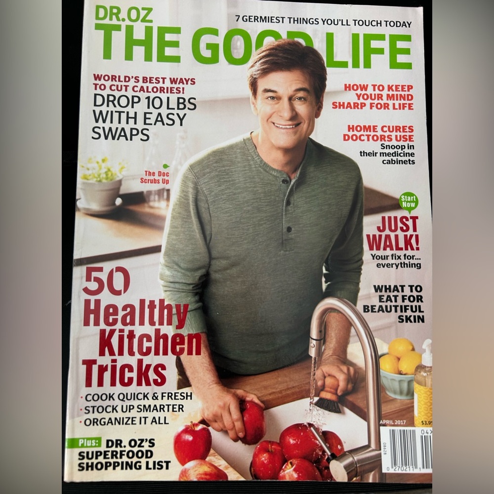 The Good Life magazine by Dr. Oz

All 4 issues sold together for $28